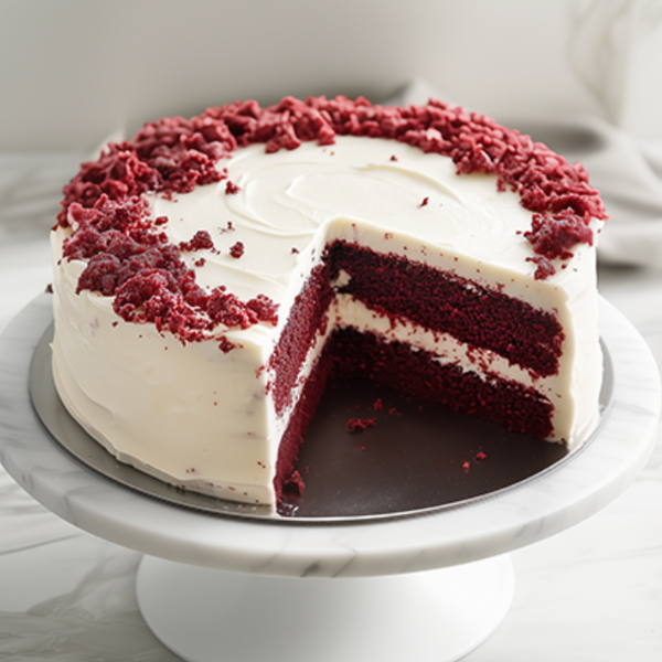 Simple Christmas Desserts: 10 Best Chocolate Christmas Recipes 8 red velvet christmas cake