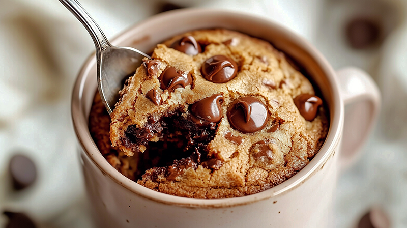 Easy Microwave Mug Cookie 22