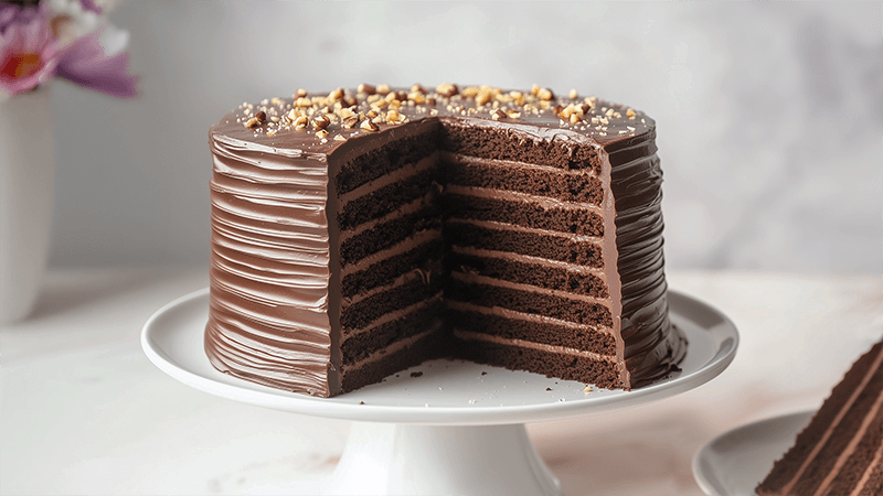 Choco Layer Cake with Espresso 10