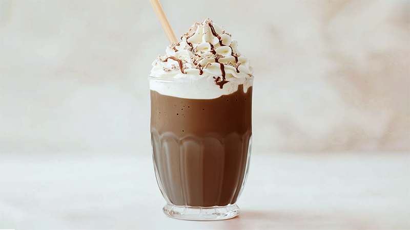 Healthy 5-Ingredient Chocolate Milkshake 26