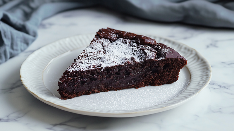 Kladdkaka a Swedish gooey cake 15